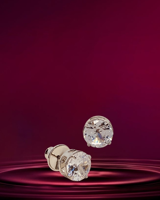 02Q Brinco Dada zirconia prata