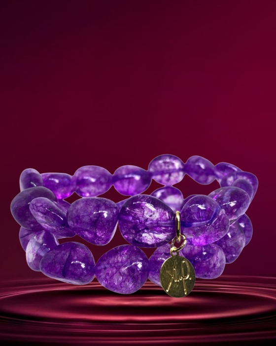 08B Pulseira Tassia fushia