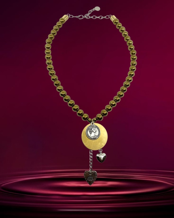 04A Colar Gabi dourado