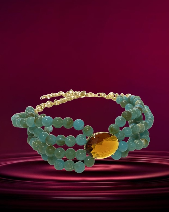 06P Choker Laura verde