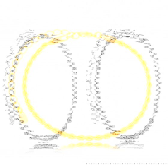 Pulseira Cordão Baiano Dourado LPGZ118