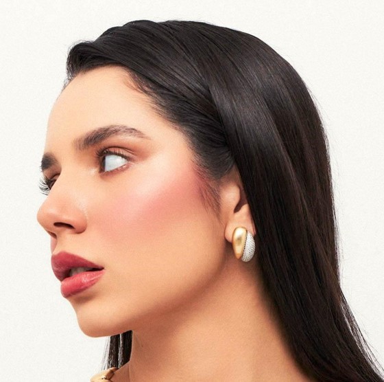 Brinco Fosco Cravejado LPZL154