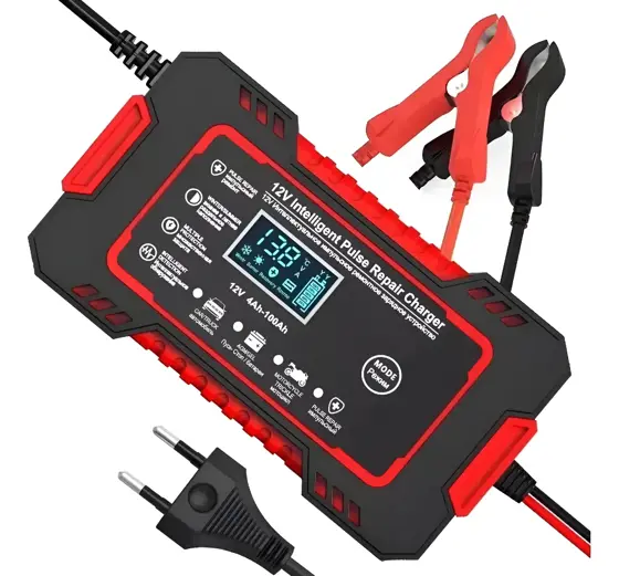 Carregador Bateria 12v Até 100 Amperes Carro Moto Caminhão