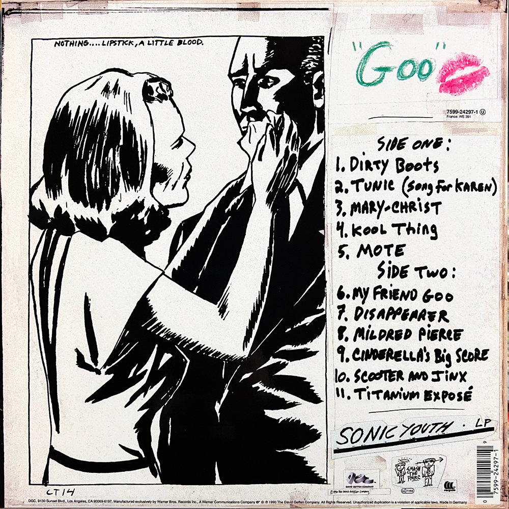 Disco De Vinil Novo - Sonic Youth - Goo Lp 180g