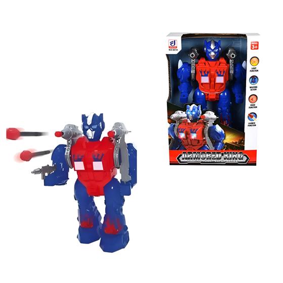 Robot Armored King 22 cm – Boneco Robô de Combate