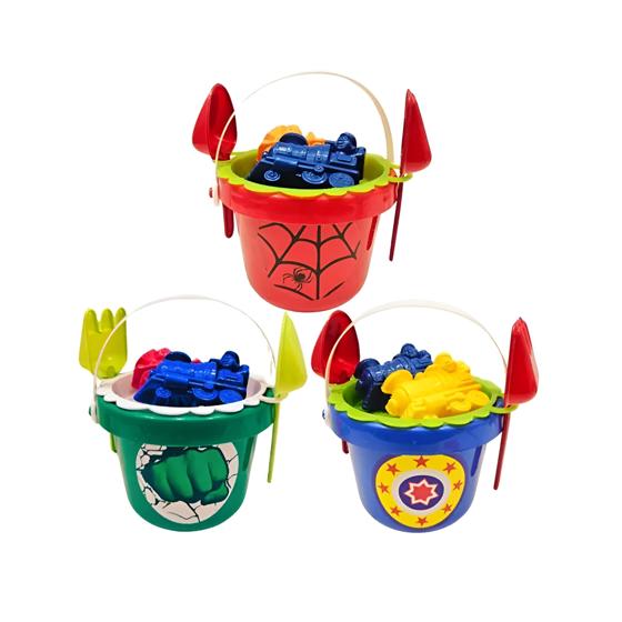 Baldinho de Praia Heroes – Aventura e Diversão em Qualquer Lugar!