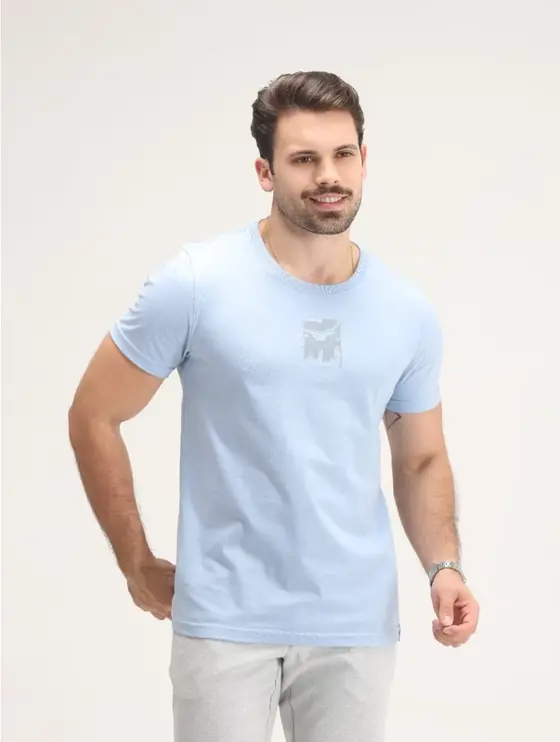 Camisa Com Estampa Frente Localizada