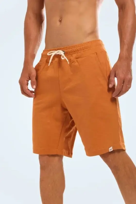 Bermuda Adulto Moletom Masculino Com 3 Bolsos Confortável