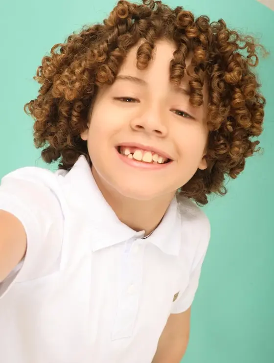 Camisa Gola Polo Infantil Com Punho Masculino