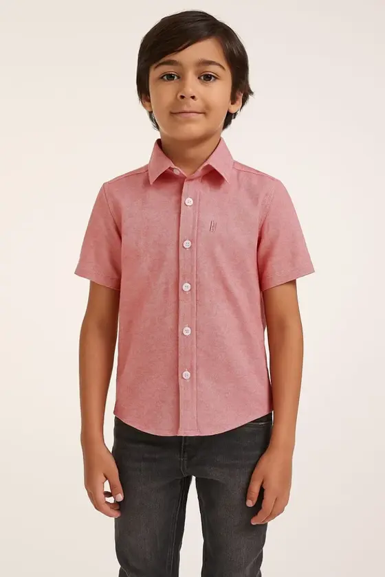 Imagem de destaque 3 de Blusa Manga Curta Lisa de Tecido