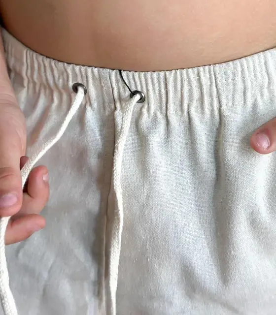 Imagem de destaque 4 de Bermuda Em Linho Infanto-juvenil Masculino