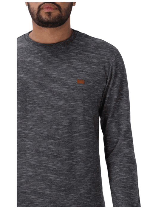 Camiseta masculina slim manga longa Ogochi