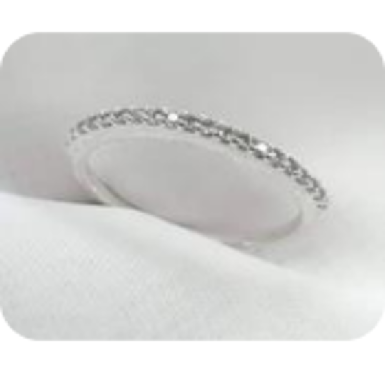 Anel Aparador 180 - Cravejado Branco 