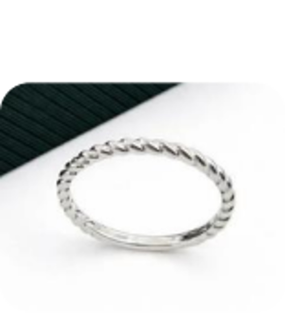 Anel fio torcido Tam 21 