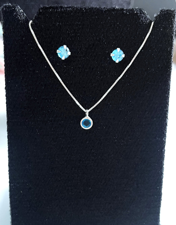 Conjunto Ponto de Luz Bola com corrente veneziana