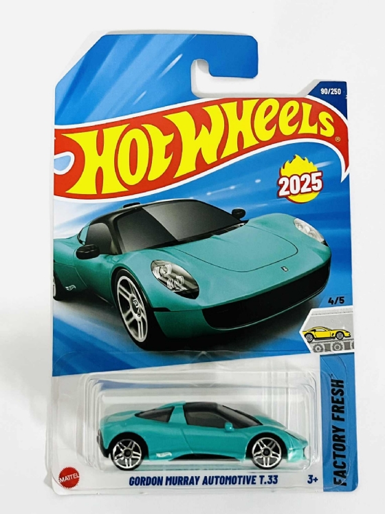 Hot Wheels - Gordon Murray Automotive T.33 - Mainline 2025