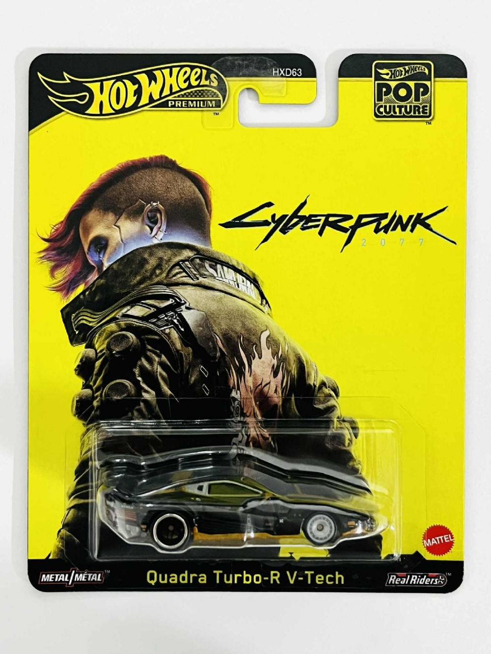 Hot Wheels - Quadra Turbo-R V-Tech - Cyberpunk - Pop Culture 2025