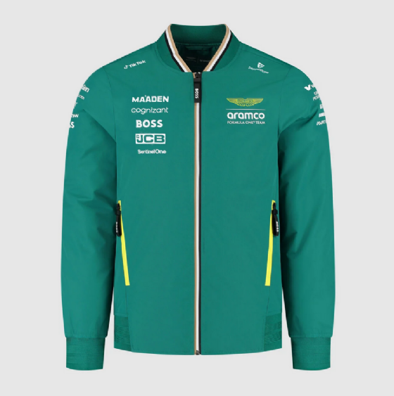 Nova Jaqueta Bomber Aston Martin Formula One Team 2025