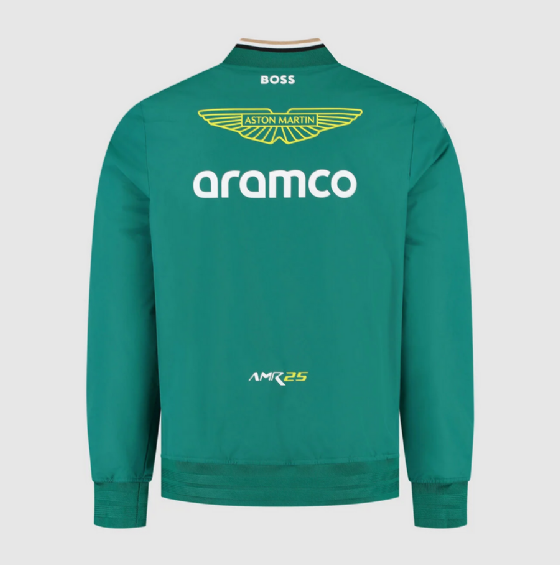 Nova Jaqueta Bomber Aston Martin Formula One Team 2025