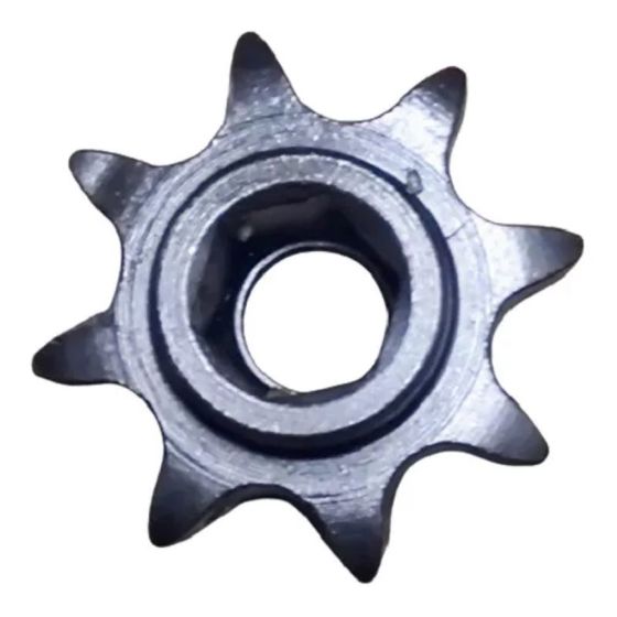 Coroa Engrenagem Externa Sextavada Motor Porta Aço Enrolar Preto